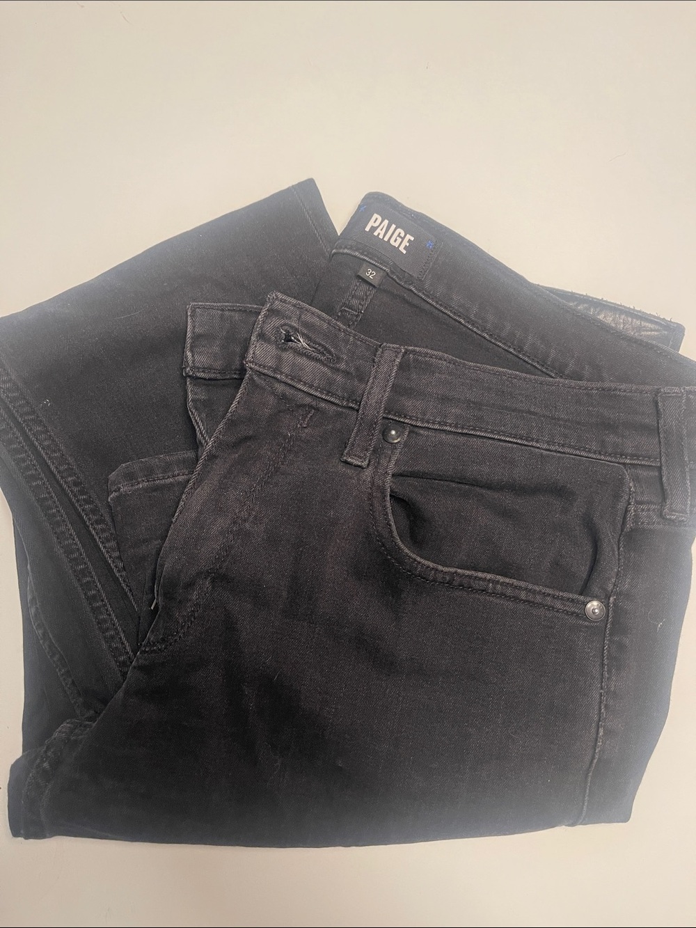 PAIGE women’s boot cut black with stretch